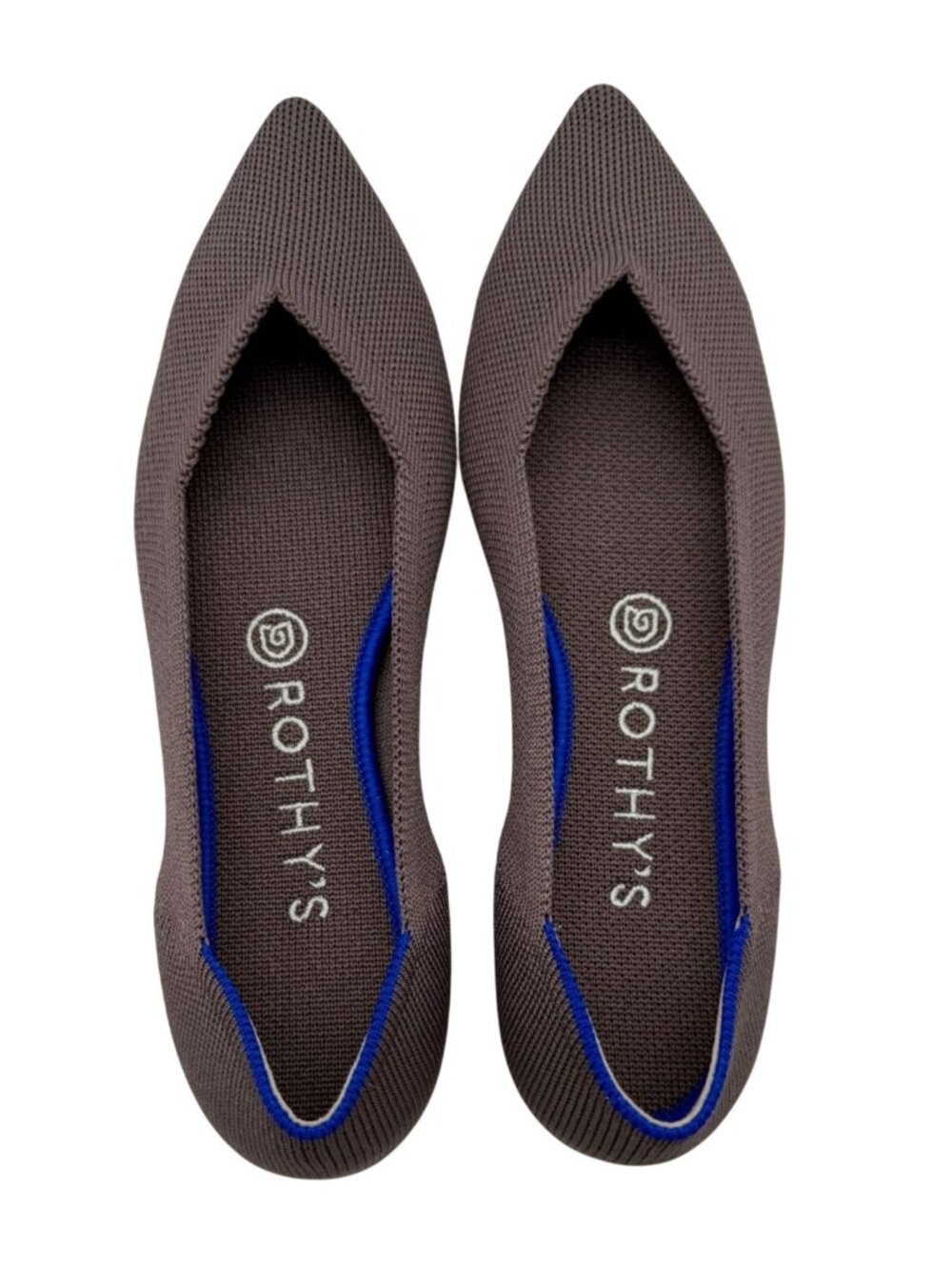 Rothy’s The Point Flat Shoes Brown - Size 7.5